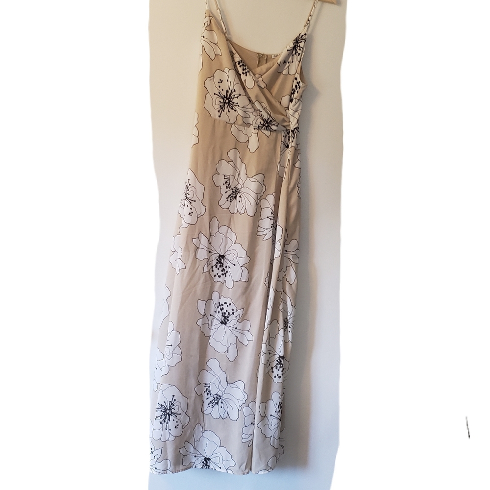 Nude Flowered Sundress